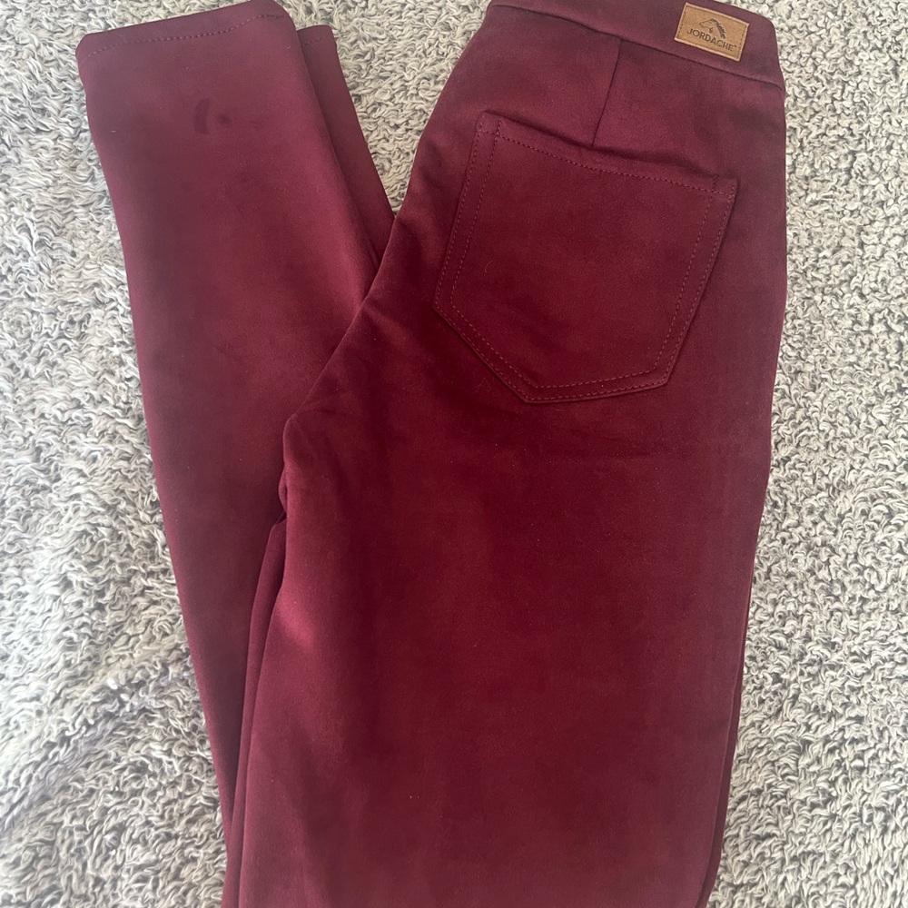 Jordache Burgundy Trousers